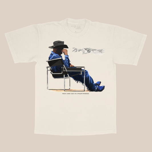 Bad Bunny Sitting Cowboy T-Shirt