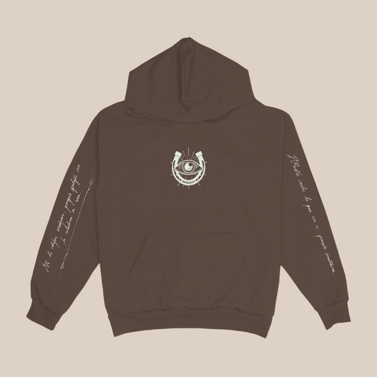 Bad Bunny Most Wanted Brown Hoodie