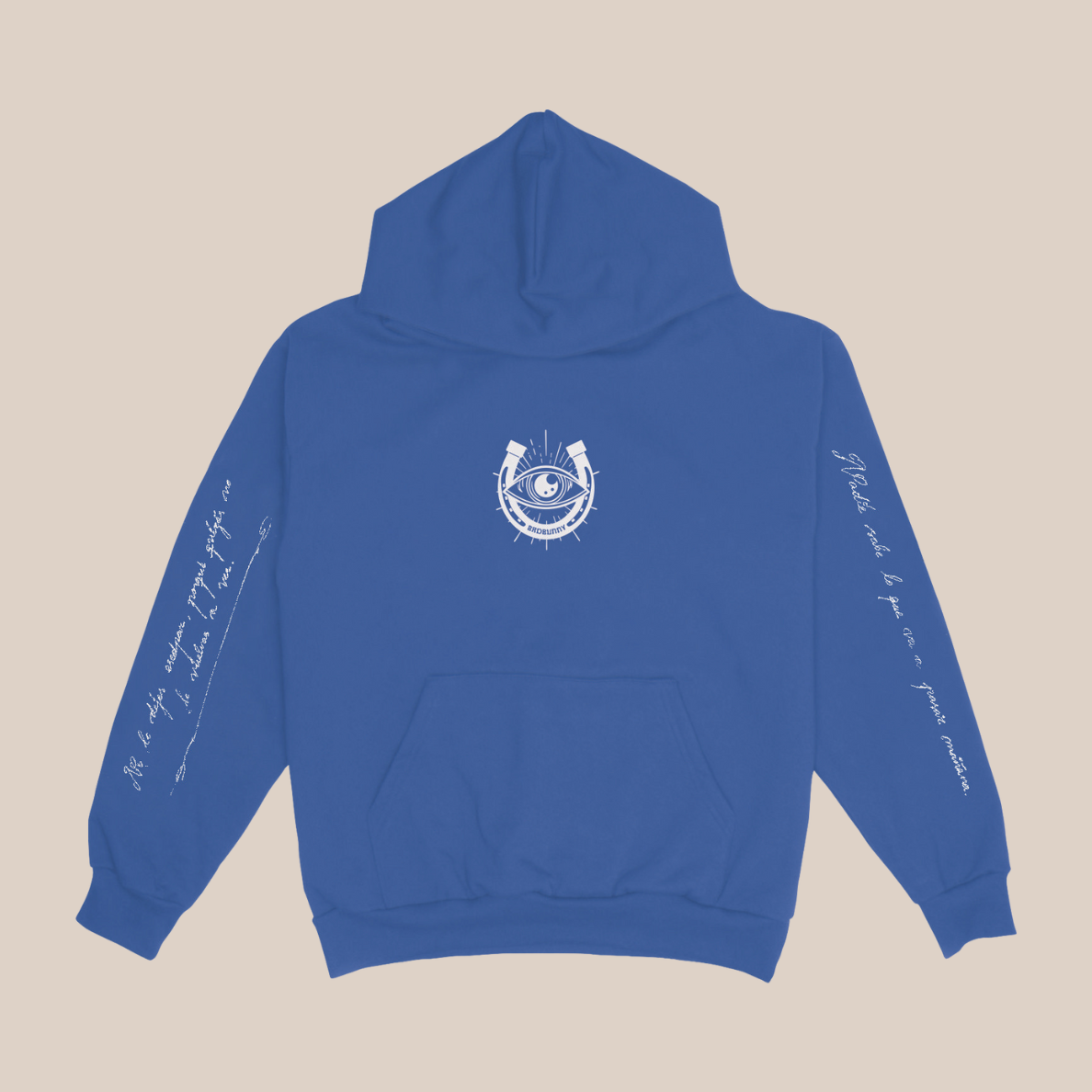 Bad Bunny Most Wanted Blue Hoodie