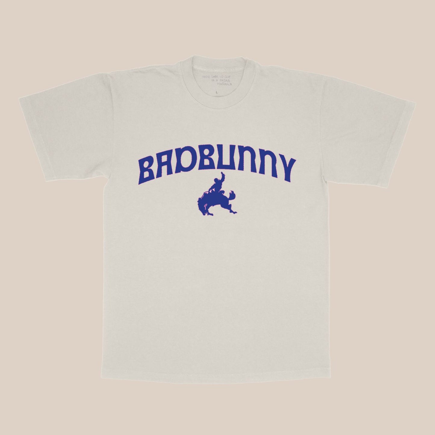 Bad Bunny camiseta azul Buck